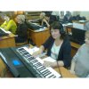 Обучение игре на клавишном синтезаторе «Yamaha». Декабрь 2011 г.